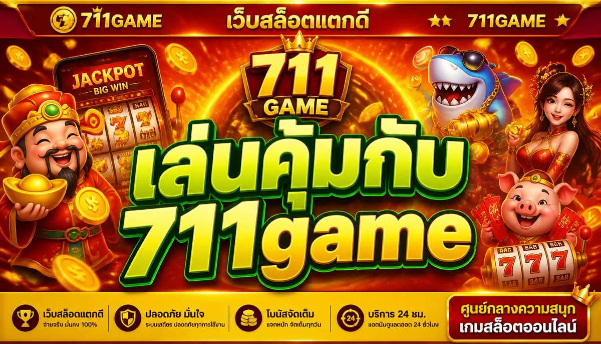 เว็บสล็อตแตกดี เล่นคุ้มกับ 711game